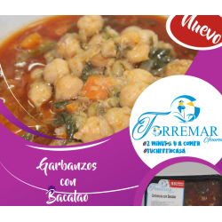 1 de Garbanzo con Bacalao - 1 Kilo